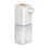 Automatic Foaming Soap Dispenser, USB Rechargeable Touchless Sensor, Adjustable Foam, 17oz White Pump 1