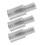3pcs Broom Handle Adapter Set, Aluminum Threaded Tip Connectors for Easy Tool Conversion 1