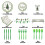 Christmas party tableware set disposable paper dishes cups 3