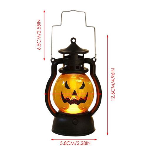 Kids LED Pumpkin Light Handheld Battery Operated 1