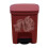 Slim Rectangular Kitchen Step Trash Can with OdorSealing Lid and Silent SoftClose Pedal 1