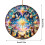 Akryl julkrubba hänge ornament 8cm 3
