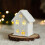 Christmas winter village set with LED lights 1 pcs 4