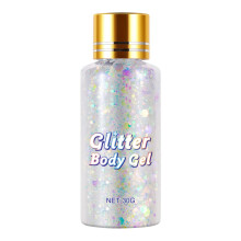 Glitter Gel Makeup Set LongLasting Color Wear MultiUse Organic Glitter for Face Body Lips and Eyes