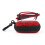 Red TR90 Folding Reading Glasses 3.5D with Clip Holder and Zippered Case, Lightweight Compact Design 4