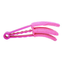 Spolverino in microfibra per bocchette dell'aria dell'auto, colore rosa rosso, 1 pezzo