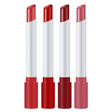 Matte Lipstick Set 4 Colors for Women, Long Lasting Hydrating Velvet Finish, Travel Gift Collection