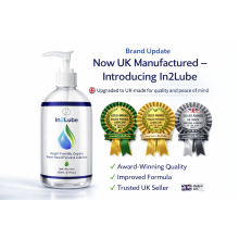 In2Lube 250ml Water Based Lubricant Personal Intimate Lube Vegan