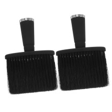 2Pcs Barber Neck Duster Brush Set for Precise Hair Removal and Easy Clean Salon & Home Use