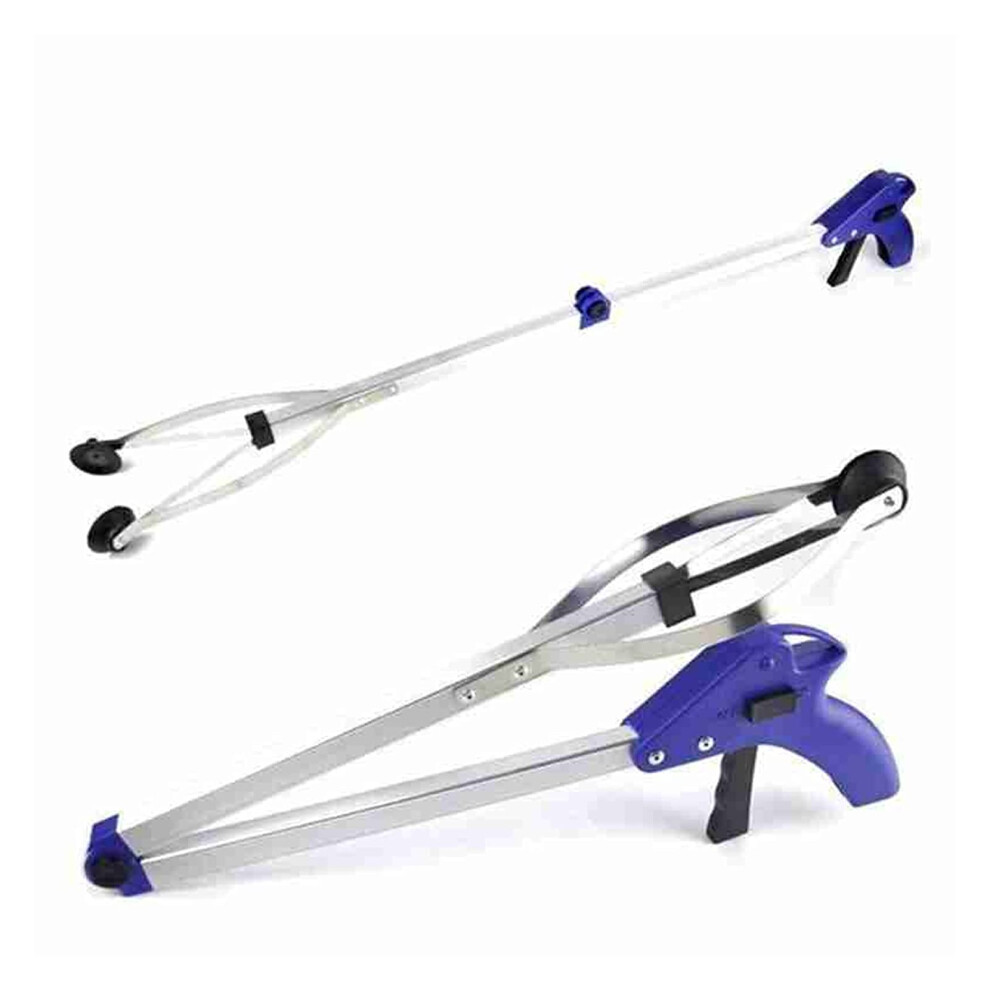 Foldable Reacher Grabber Tool with Ergonomic Grip for Easy Trash Pickup and Compact Storage