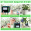 Solar Drip Irrigation System with Programmable Water Timer, Solar Powered Automatic Plant Watering Kit for 15 Potted Plants 5