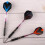 Πτήση Dart Flights Τυπικό σχήμα, παχύ και ανθεκτικό, εξαιρετικά ισχυρό υλικό PET, πάχος 120 5