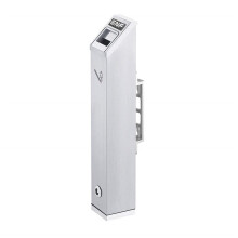 Outdoor Wall Mounted Ashtray Stainless Steel Cigarette Bin with Lockable Security and Weatherproof