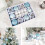 Blue Christmas Balls Set Shatterproof Plastic 26PCS 2