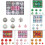 Blue Christmas Balls Set Shatterproof Plastic 26PCS 3