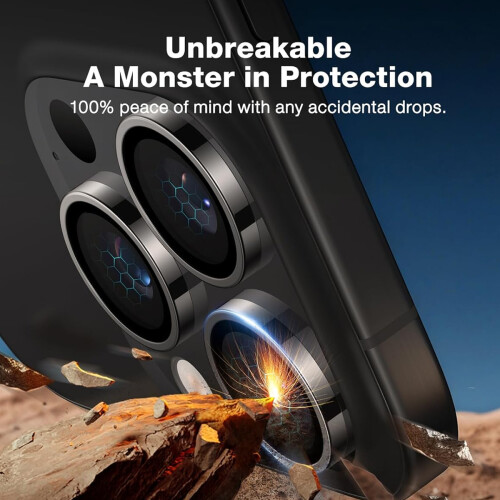 Προστατευτικό φακού για iPhone15Pro, μεταλλικός δακτύλιος αλουμινίου αεροπορίας με 2