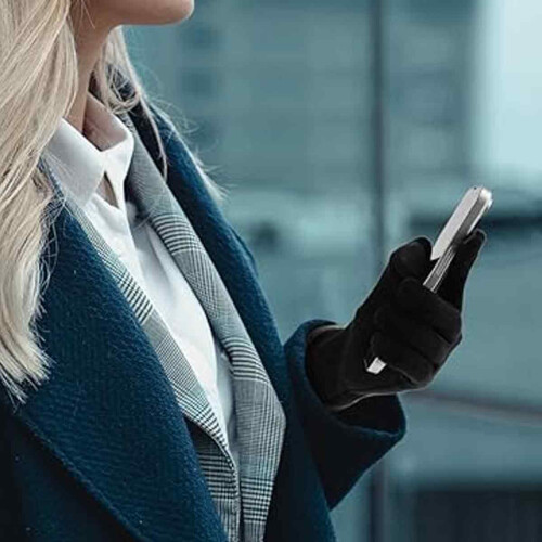 Γάντια Keep Hands Warm για γυναίκες, Χειμερινά γάντια με επένδυση από φλις, σχεδιασμένα 2