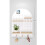 Wall Mounted Pegboard Organizer 60x80 cm Solid Wood Board White Finish for Kitchen Garage Office Dorm 3