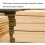 Wall Mounted Pegboard Organizer 60x80 cm Solid Wood Board White Finish for Kitchen Garage Office Dorm 4