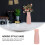 Mini vases pour compositions florales de mariage, lot de 2 5