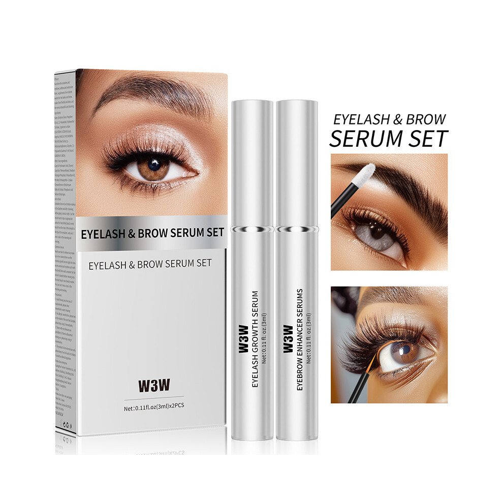 1* Eyelash Growth Serum + 1* Eyebrow Growth Serum Conditioner 3ml/0.11fl oz
