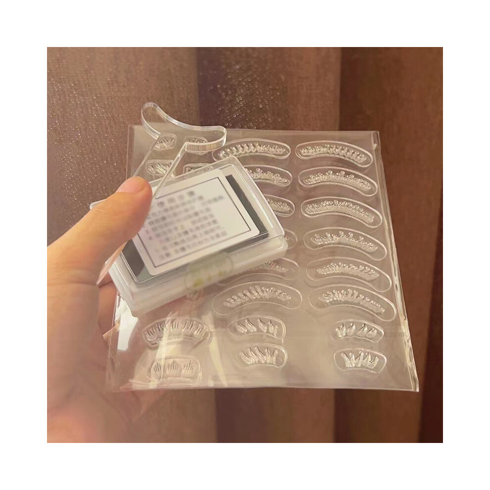 (B) 29Pcs Eyelash Stamp Tool For Lower Lash, Natural Look, Beginner Friendly 413590200918