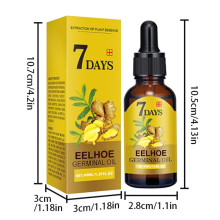 (40ML) 10/20/40ML Ginger Hair Growth Serum Hair Regrowth Serum For Strengthen Thin Hair