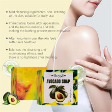 100G Avocado Soap For Repairdry Skin Improves Smoothness Smooth Refreshing