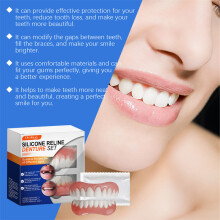 Silicone Relinedenture Denture Set Cosmetic Dental Set Denture Reline Kit