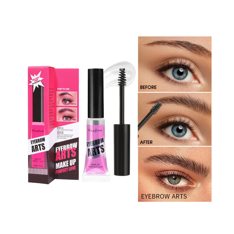 7G Brow Glue Hold Eyebrow Gel With Brush Eye Brow Styling Gel Eyebrow Gel Clear