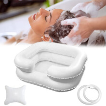 In Bed Hair Washing Basin Inflatable Sink Hair Wash Basin For Bedridden Patients