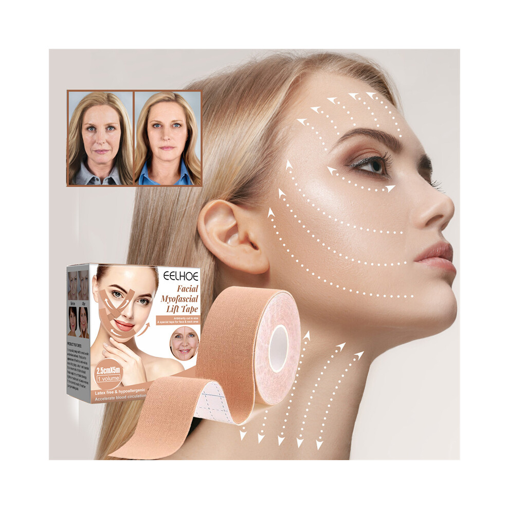 1 PCS Facial Myofascial Lift TapeFace Lift Tape anti Wrinkle PatchesFace Eye