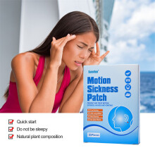 36PCS Motion Sickness Herbal Patch For Works to Relieve Vomiting Nausea