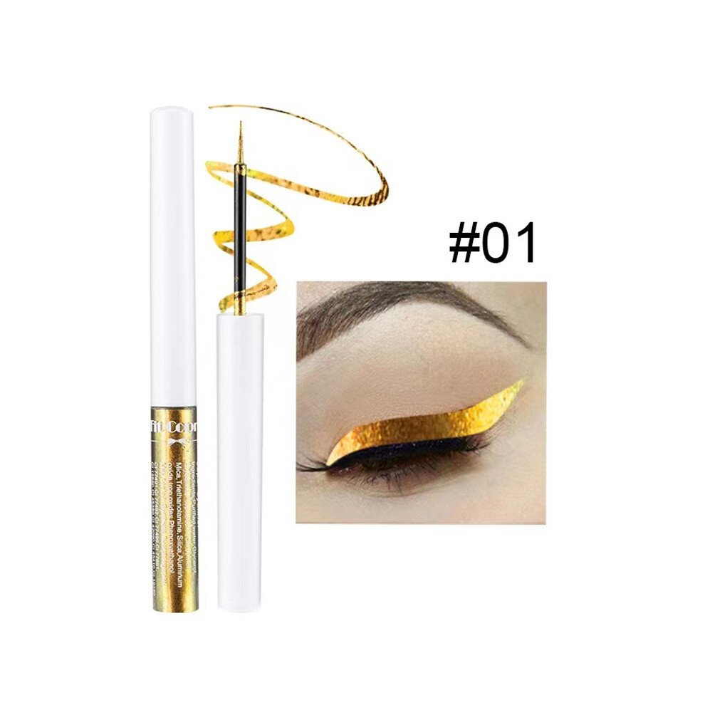 Light (1) 3Ml Chameleons Eyeliner Liquid Eyeshadow Pearlescent Eye Makeup Metallic Shimmer