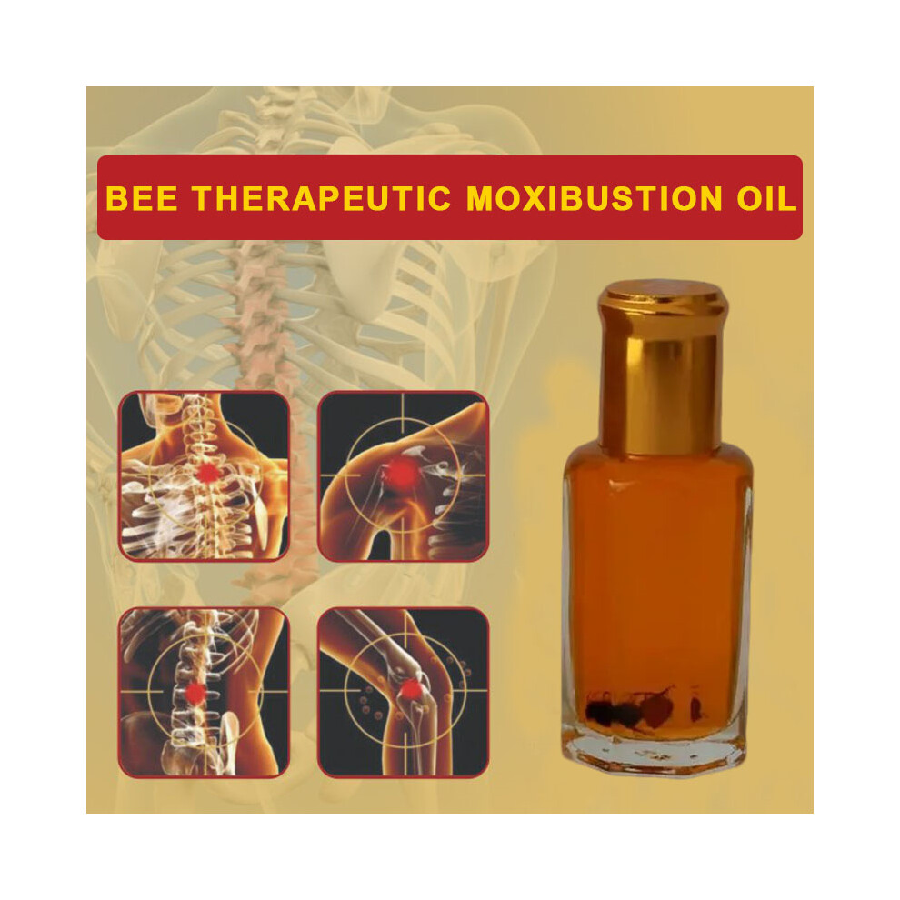 12ML Bee Venom Oil Joint Muscle Pains Relief Waist Knees Arthritis Analgesic