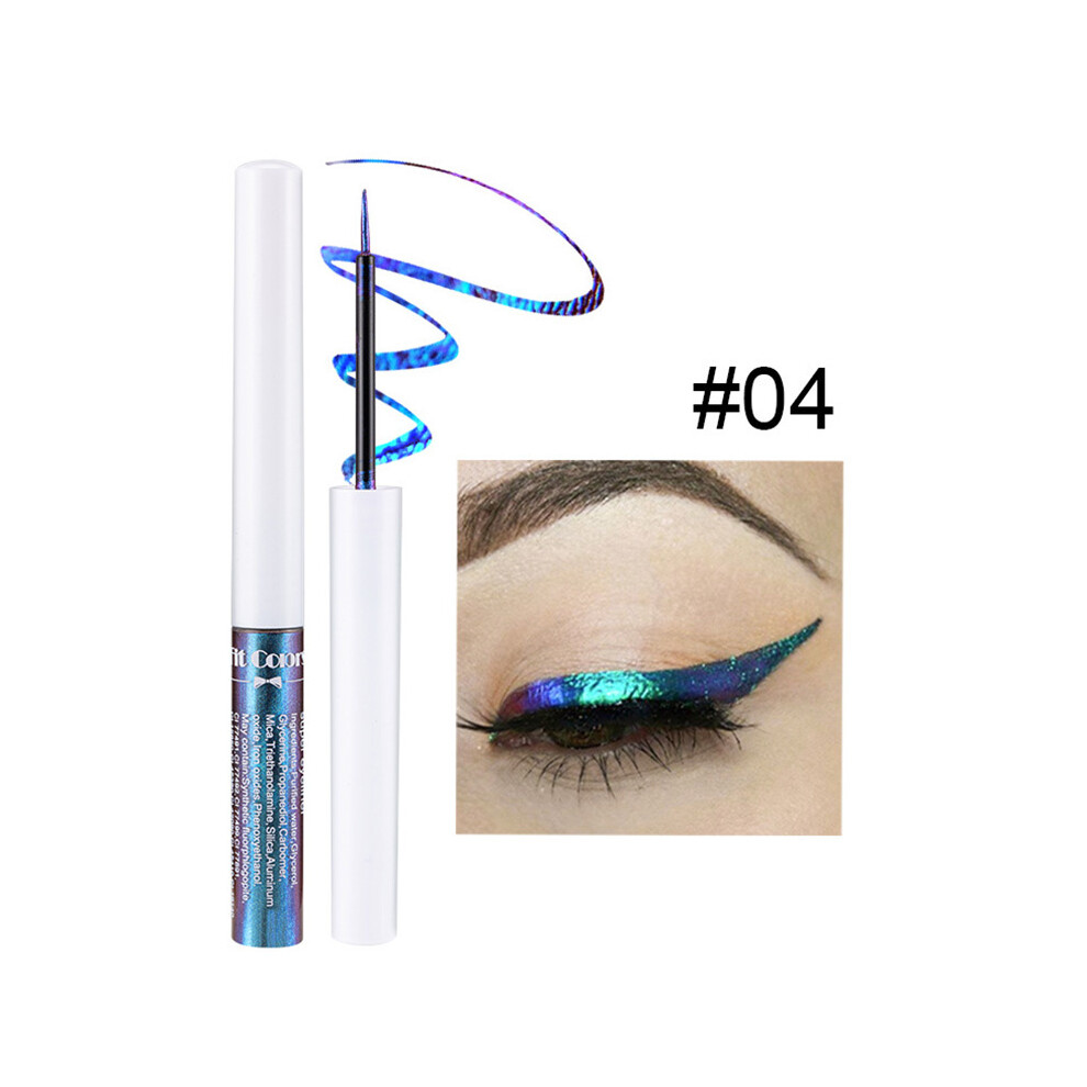 Light (4) 3Ml Chameleons Eyeliner Liquid Eyeshadow Pearlescent Eye Makeup Metallic Shimmer