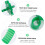 Reusable Plant Tie Cable with Self‑Locking Design for Garden Support and Tree Training (10pcs) 2