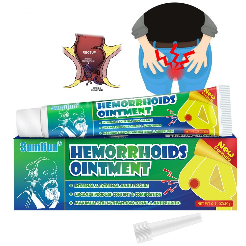 Hemorrhoid Ointment for External Use in Anal Fissure Treatment  Promote Health