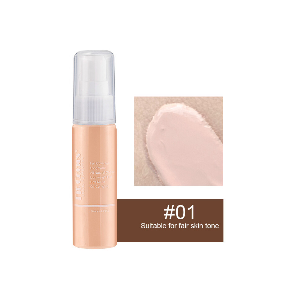 (1) 30ML Matte Skin Foundation Concealer Makeup Matte Brighten Even Skin Tone