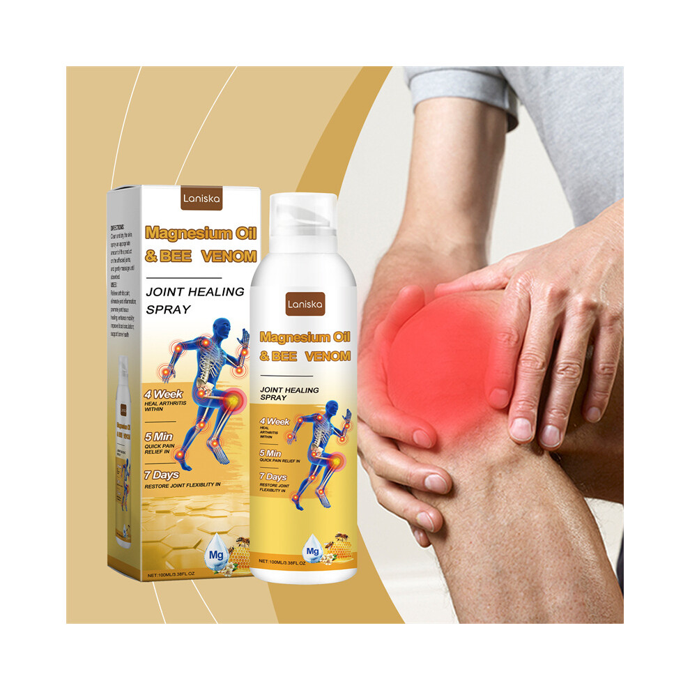 Magnesium Oil & Bee Venom Joint Healing Relief Spray, 100Ml 413590203605