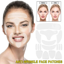 16PCS Anti Wrinkle Eye Face Pad Reusable Silicone Face Skin Care Patch