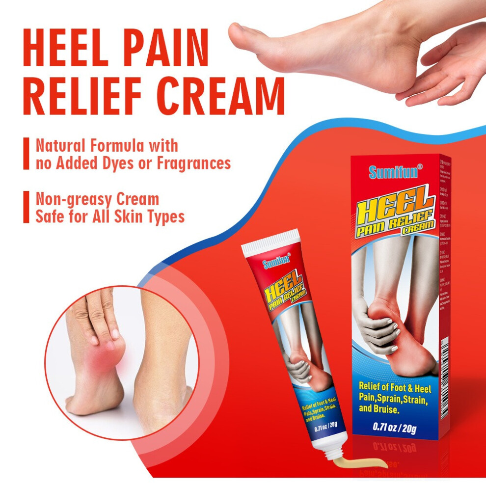 Cream 20G Foot Ointment Topical Foot Skin Ointment Heel Pain Relief