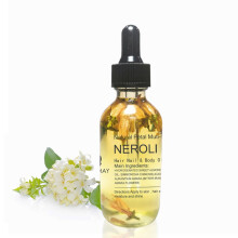 (Orange blossom) 30ml Multi-use Massage Oil Formulated With 100% Pure Plant for Face/Body/Nails