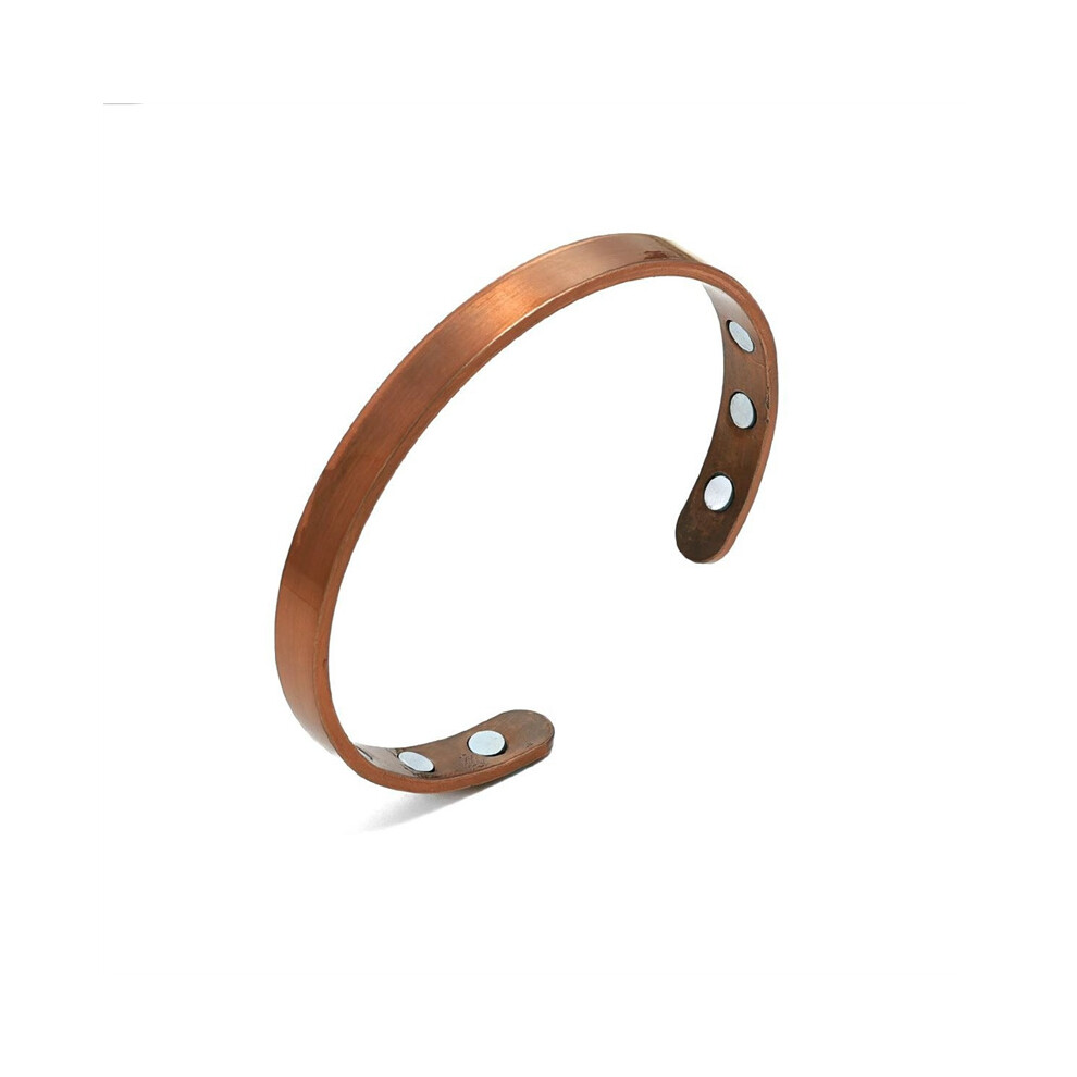 (8) Pure Copper Magnetic Therapy Men's Bracelet For Arthritis Pain Bangle Relief 110691516725
