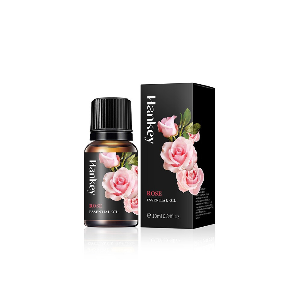 Light (Rose Essential Oil) 10Ml Massage Oil For Tuina Spa Body Oil Ginger Massage Plant Essential Oil