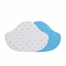 (White-Size S) 5 Pairs Of Heel Insoles Anti-wear Foot Pads Cushioning Anti-fall Heel Protector