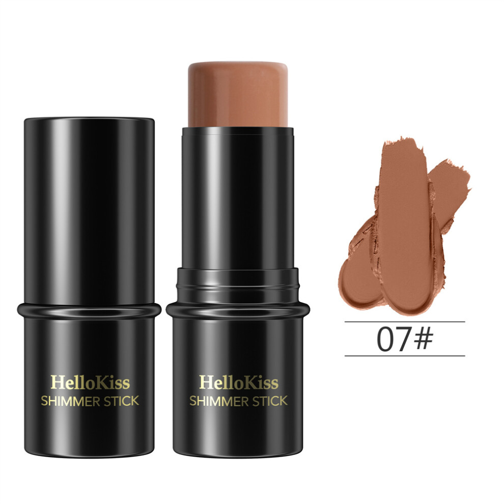 (07#) Natural Stereo Face Contour Highlighting High-gloss Shadow  V-face Modifying