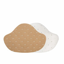(Brown-Size S) 5 Pairs Of Heel Insoles Anti-wear Foot Pads Cushioning Anti-fall Heel Protector