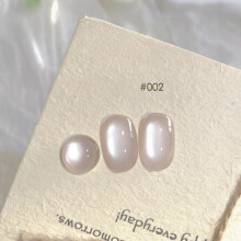 (#002) Ice Crystal Jelly Cat Eye Gel Polish Collection-LED/UV-Choose Any Color #001-#012