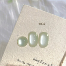 (#005) Ice Crystal Jelly Cat Eye Gel Polish - LED/UV, 12 Shades #001-#012